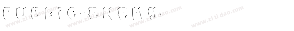 Public-Enemy字体转换