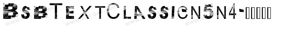 BsbTextClassic-n5n4字体转换