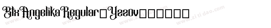 BtxAngelikaRegular-Yzz0v字体转换