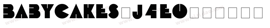Babycakes-J4eo字体转换