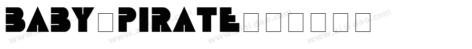 baby_pirate字体转换