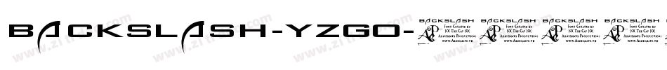 Backslash-Yzgo字体转换