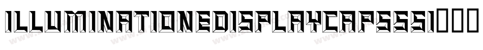 IlluminatiOneDisplayCapsSSi字体转换