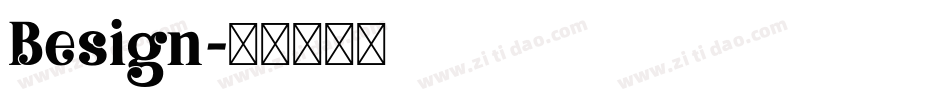 Besign字体转换