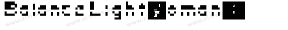 BalanceLight-Roman字体转换