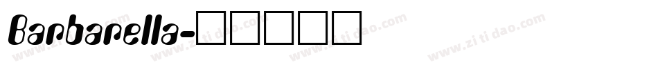 Barbarella字体转换