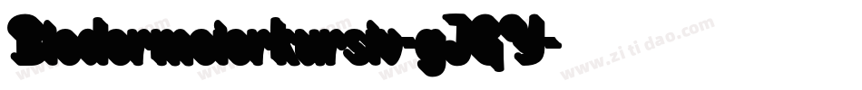 Biedermeierkursiv-gJGY字体转换