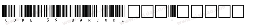Code_39_Barcode手机版字体转换