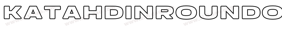 katahdinRoundOutline字体转换