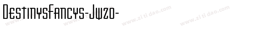 DestinysFancys-Jwzo字体转换