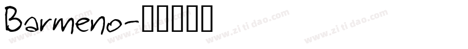 Barmeno字体转换