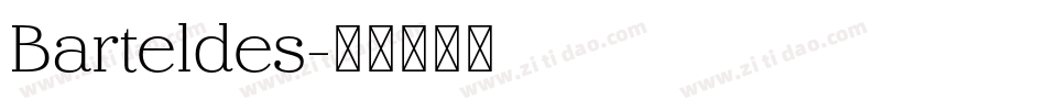 Barteldes字体转换