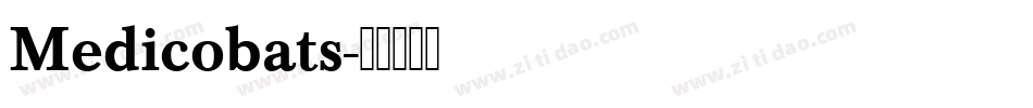 Medicobats字体转换