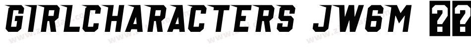 GirlCharacters-Jw6m字体转换