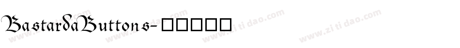 BastardaButtons字体转换