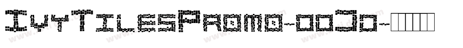 IvyTilesPromo-00Jd字体转换