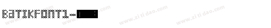 BatikFont1字体转换