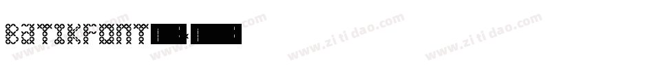 BatikFont转换器字体转换
