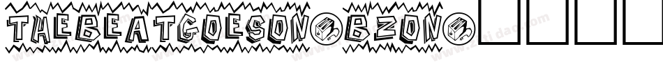 TheBeatGoesOn-Bzon字体转换