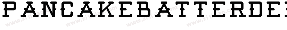 PancakeBatterDemoBold-6YRp1字体转换