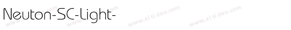 Neuton-SC-Light字体转换 Neuton-SC-Light字体转换