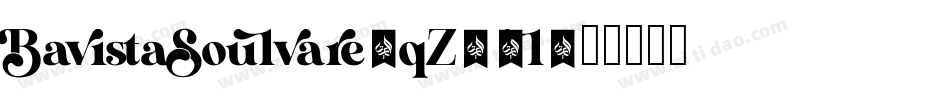 BavistaSoulvare-qZ07l字体转换