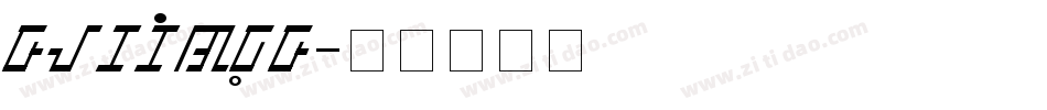 Ryckindor字体转换