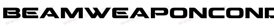 BeamWeaponCondensed-ZAz3字体转换