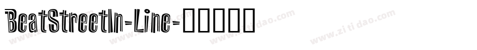 BeatStreetIn-Line字体转换