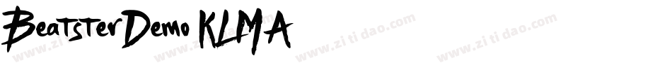 BeatsterDemo-KLMA字体转换
