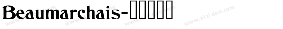 Beaumarchais字体转换