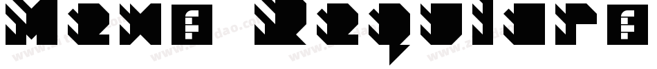Mex-Regular-Two字体转换
