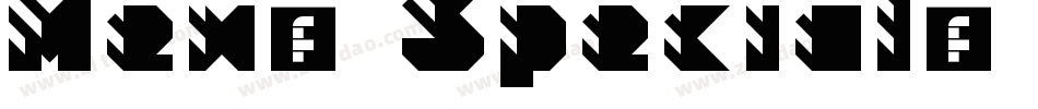 Mex-Special-Two字体转换