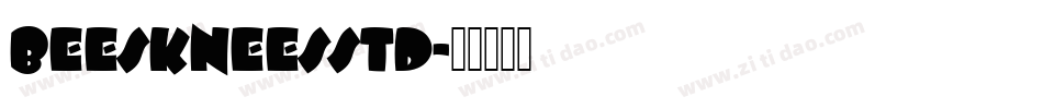 BeeskneesStd字体转换