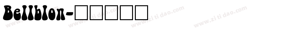 Bellblon字体转换