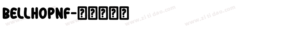 BellhopNF字体转换