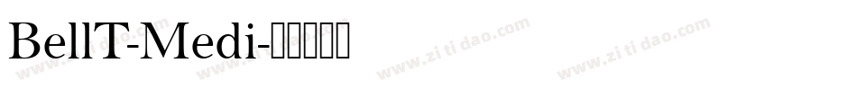 BellT-Medi字体转换