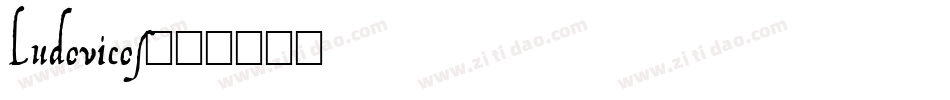 Ludovicos字体转换