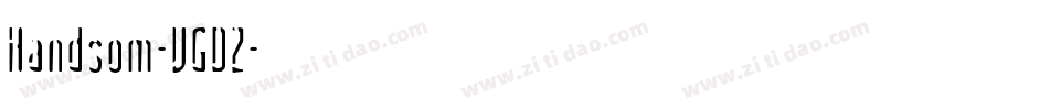 Handsom-VGDZ字体转换