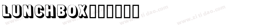Lunchbox字体转换