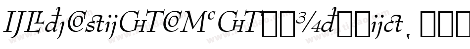 ExtensionBoldItalic字体转换