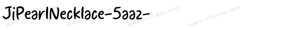 JiPearlNecklace-5aaz字体转换