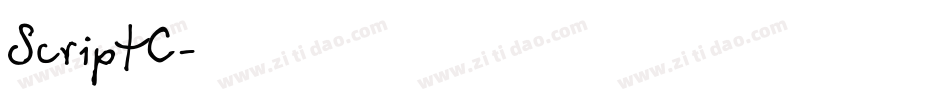 ScriptC字体转换