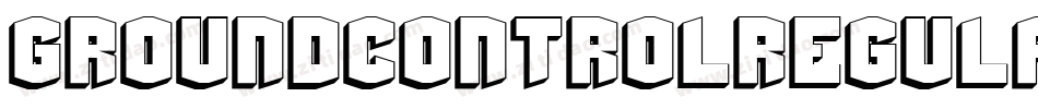 GroundControlRegular-56YL字体转换