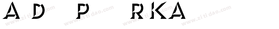 AllDiamondPlated20-RpKA3字体转换