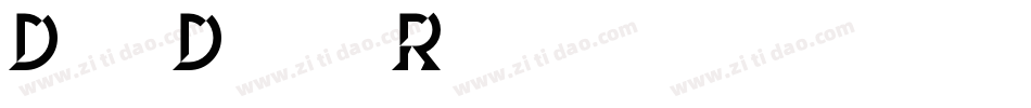 DiamondDreams-d9lR字体转换