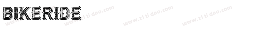 Bikeride字体转换