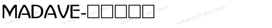 MADAVE字体转换