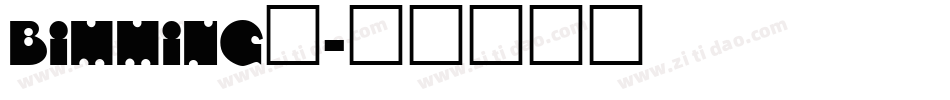 Billings字体转换