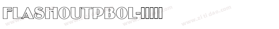 FlashOutPBol字体转换
